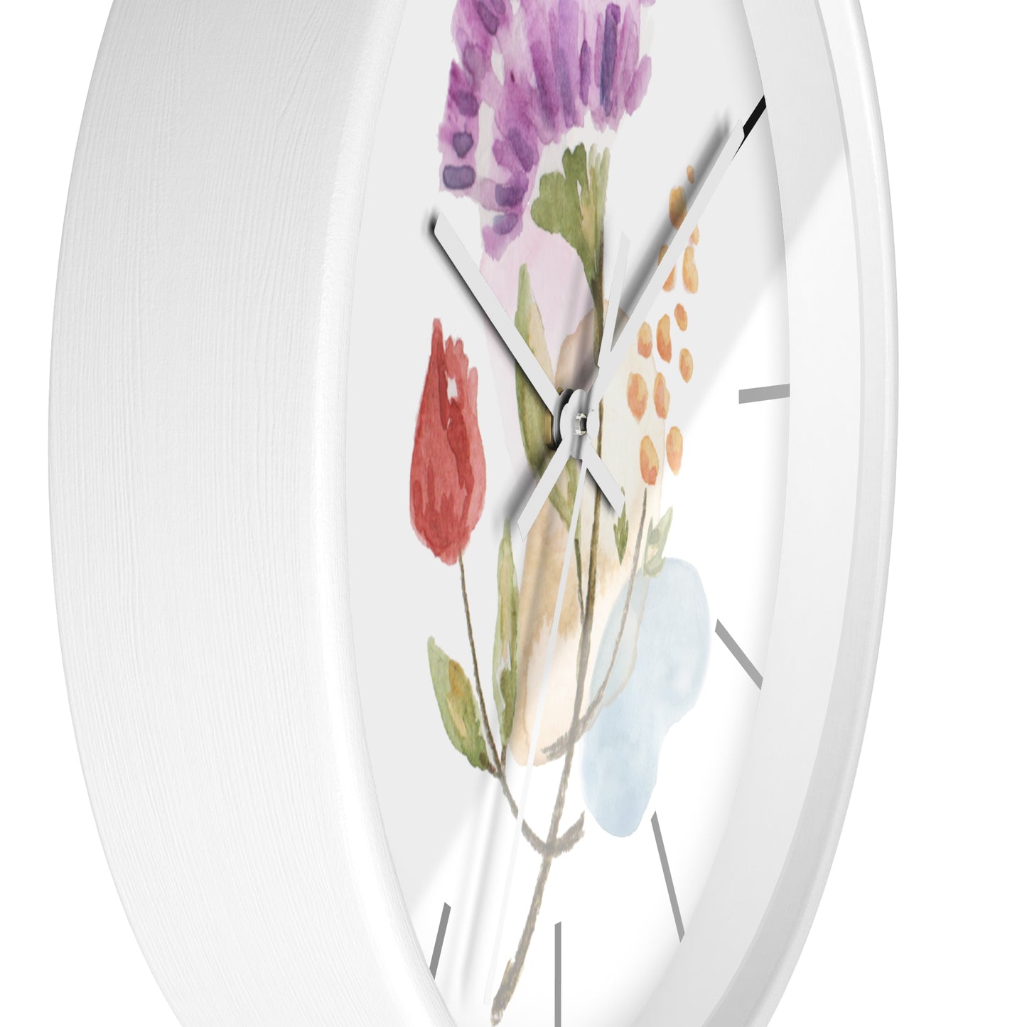 Flower Wall Clock, Wall Clock with Flower - Ultra Line