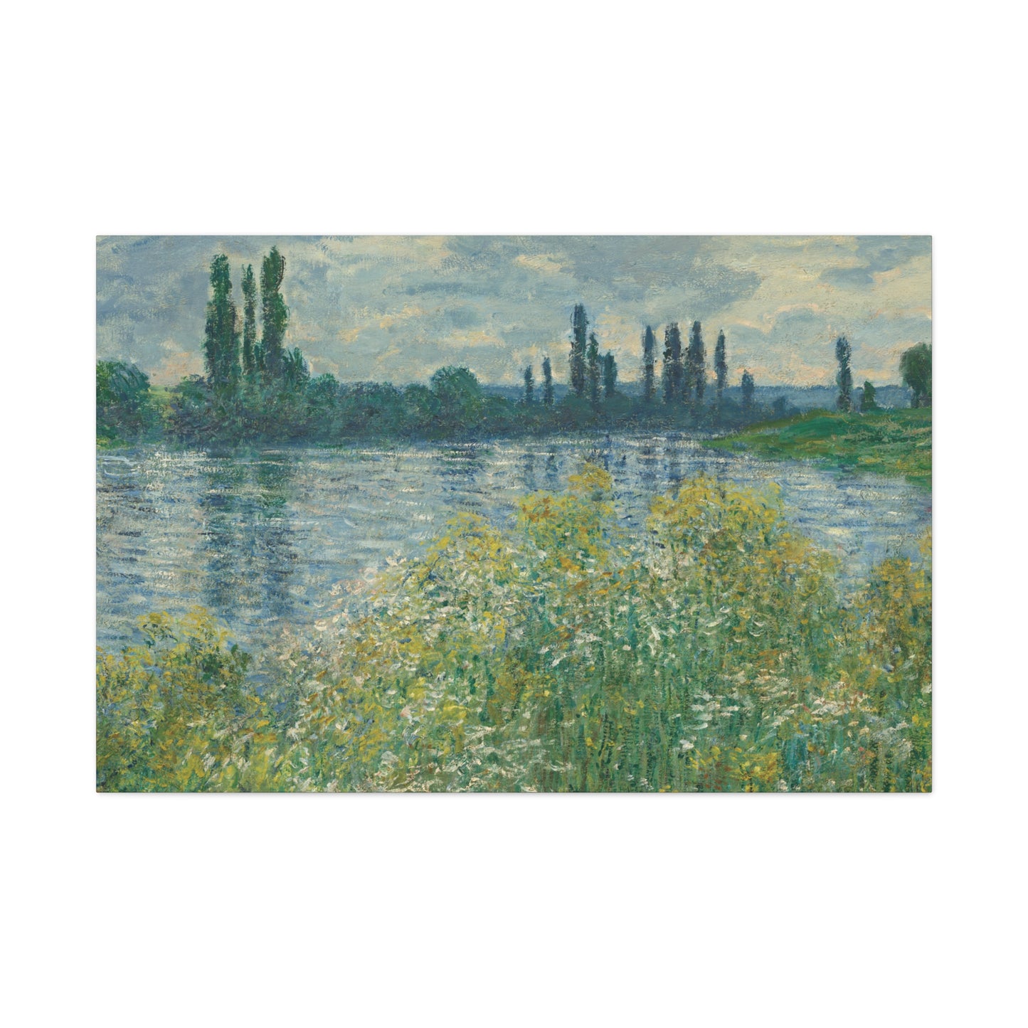 River Matte Canvas, Stretched, 1.25", Matte Canvas - Ultra Line