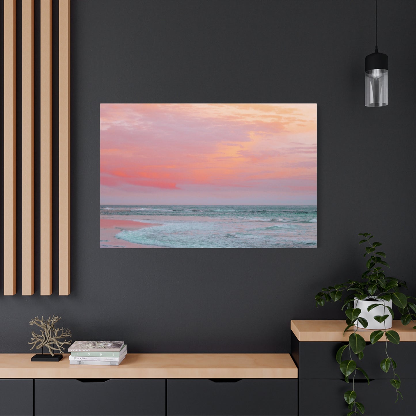 Sky Setting Matte Canvas, Stretched, 1.25", Sky on Canvas - Ultra Line
