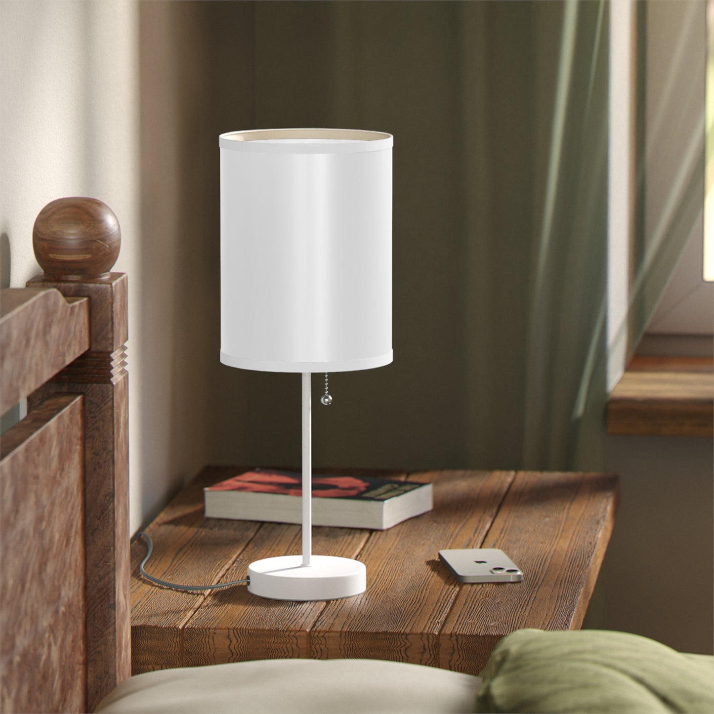 White Lamp on a Stand, US|CA plug, Standing Lamp - Ultra Line