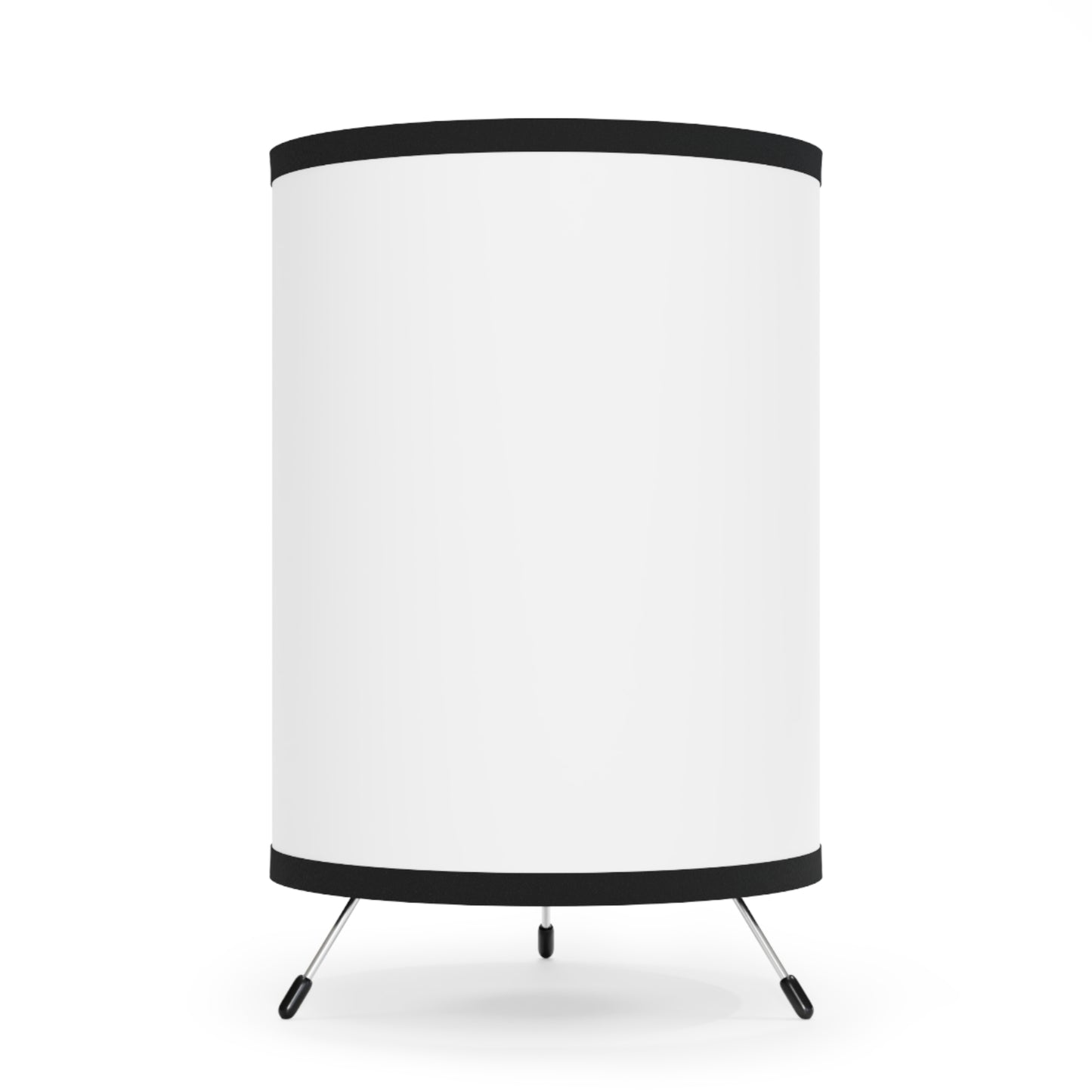 White Tripod Lamp with High-Res Printed Shade, US\CA plug, Lamp Shade Tripod - Ultra Line
