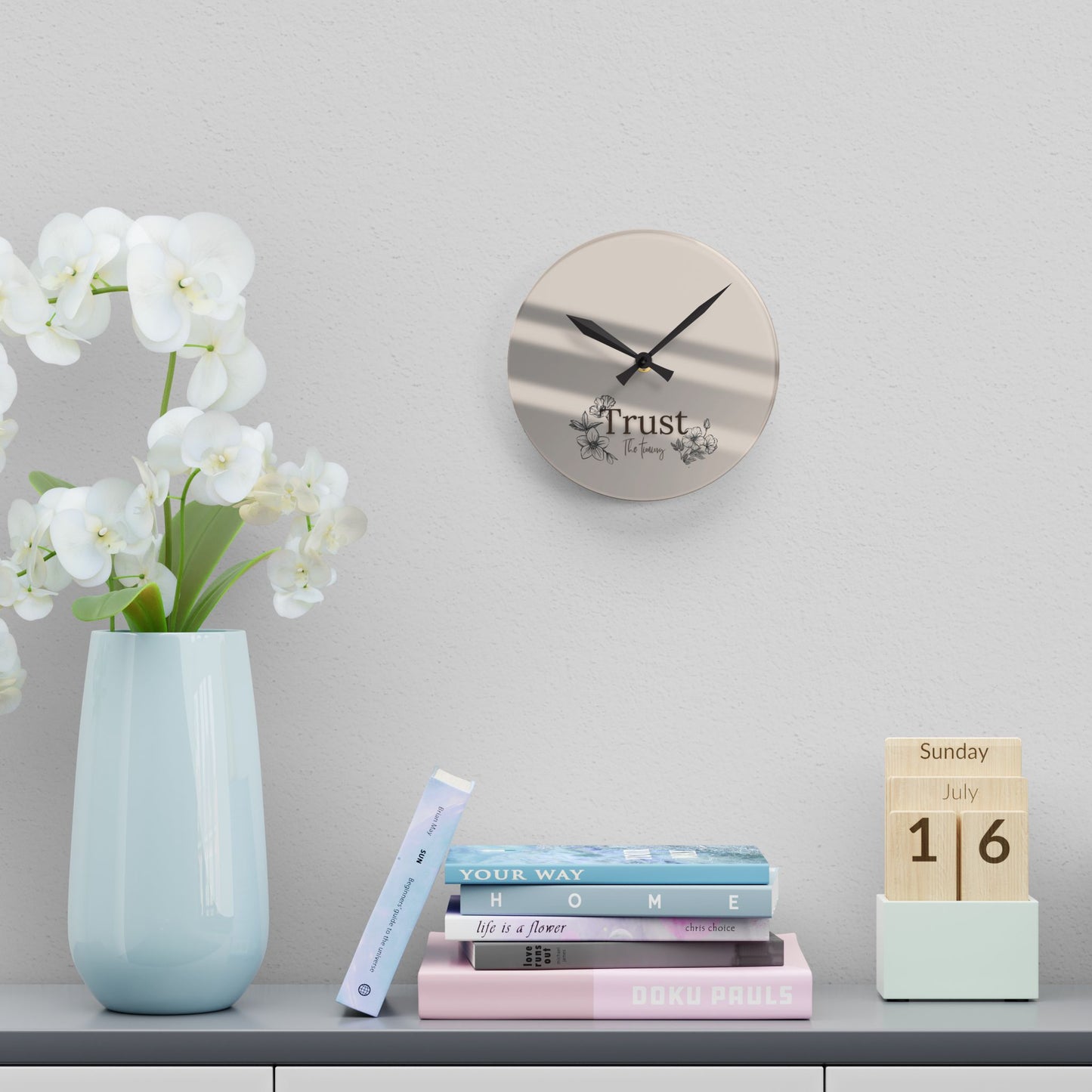 Acrylic Wall Clock - Ultra Line