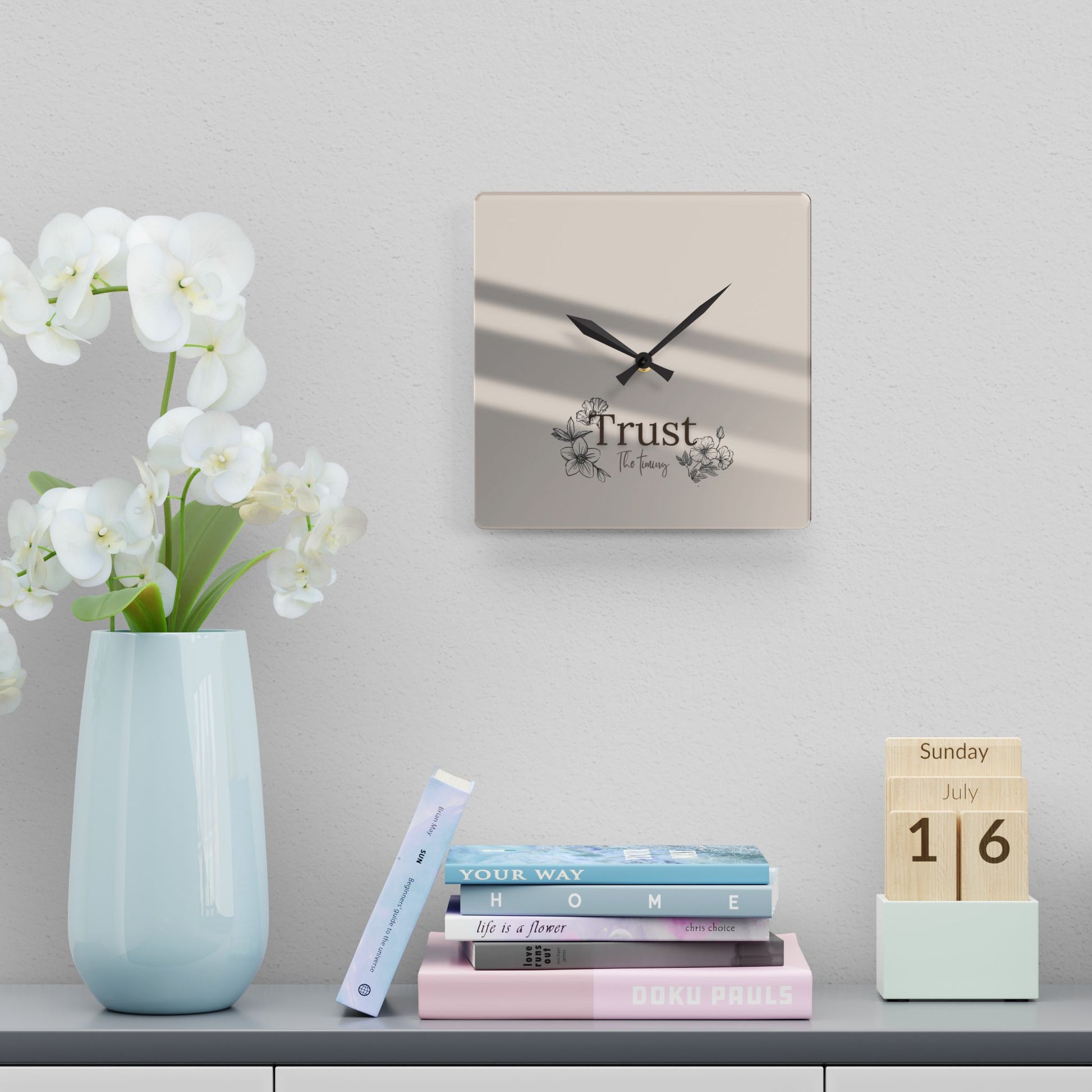 Acrylic Wall Clock - Ultra Line