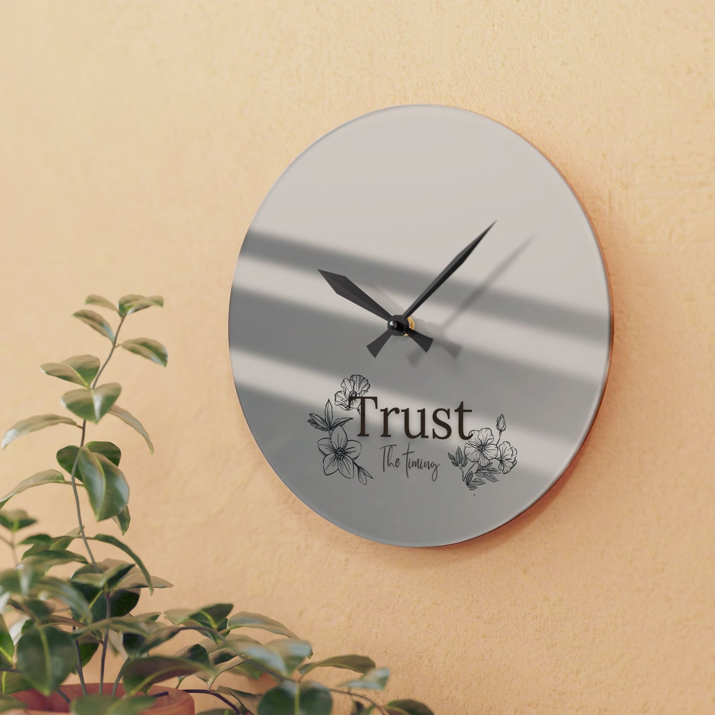 Acrylic Wall Clock - Ultra Line