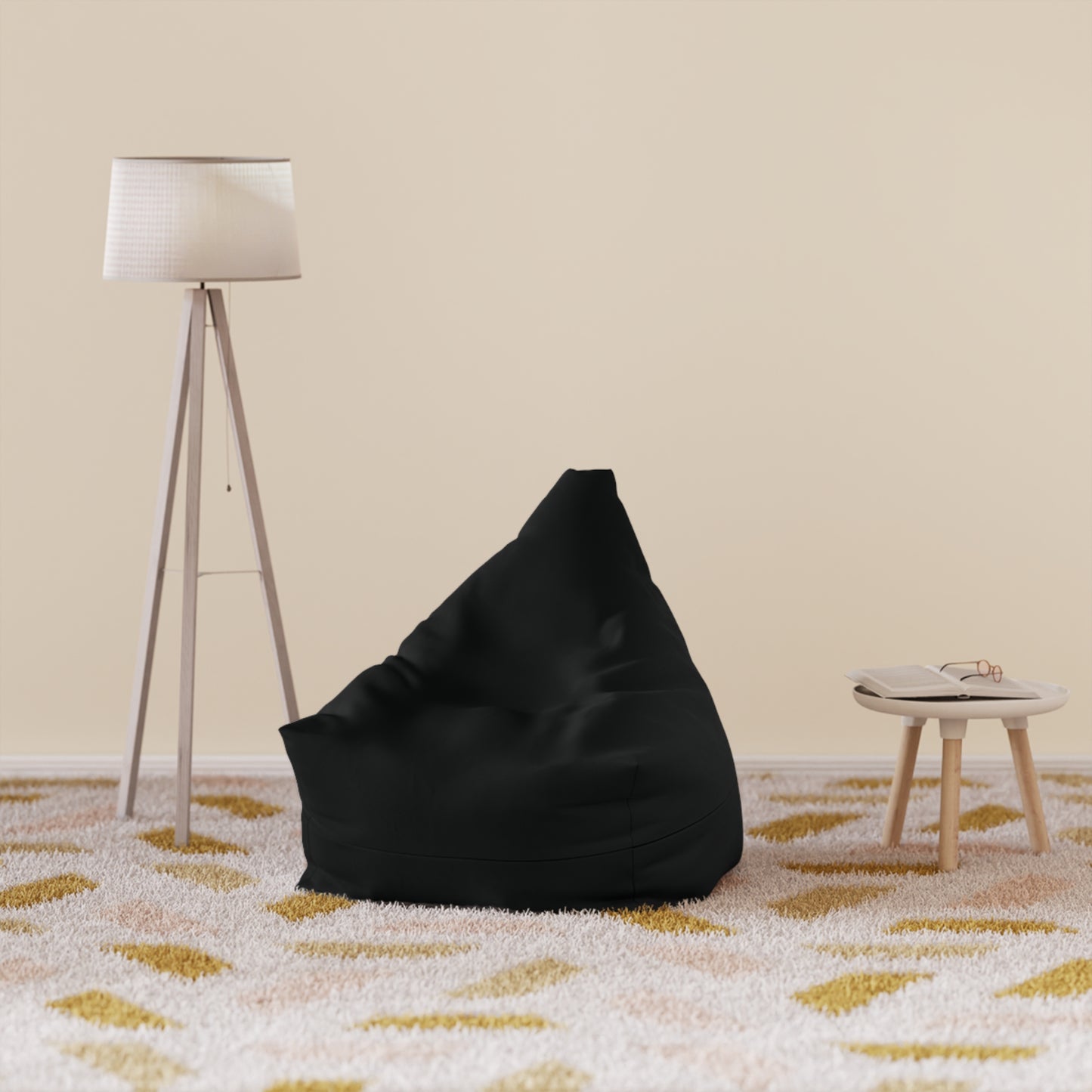 Black Bean Bag Chair Cover, Bean Bag Chair Cover - Ultra Line