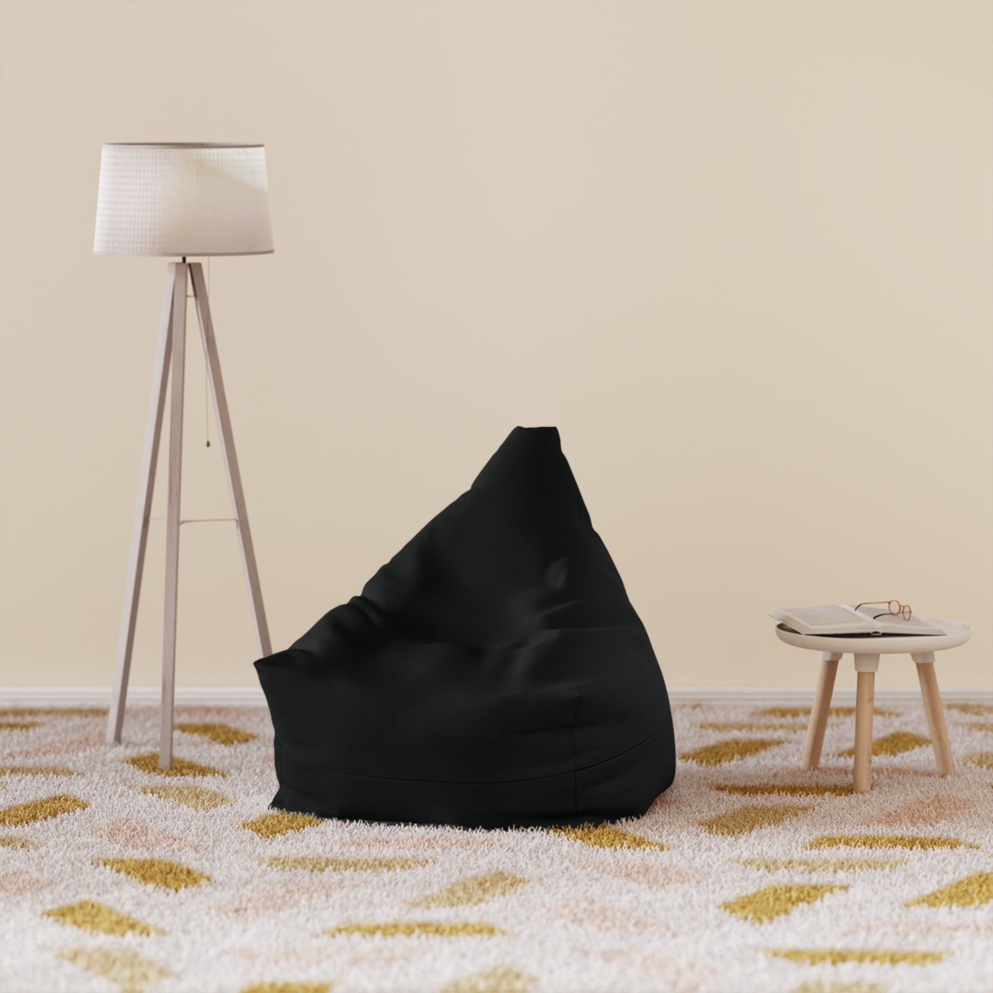 Black Bean Bag Chair Cover, Bean Bag Chair Cover - Ultra Line