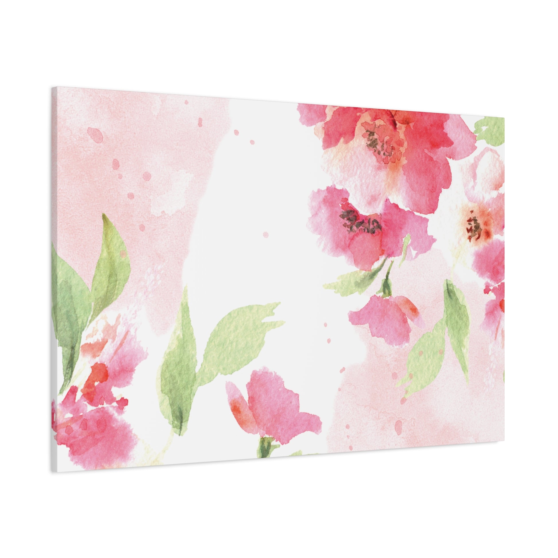 Flowers Matte Canvas, Stretched, 1.25", Canvas Art Flowers - Ultra Line