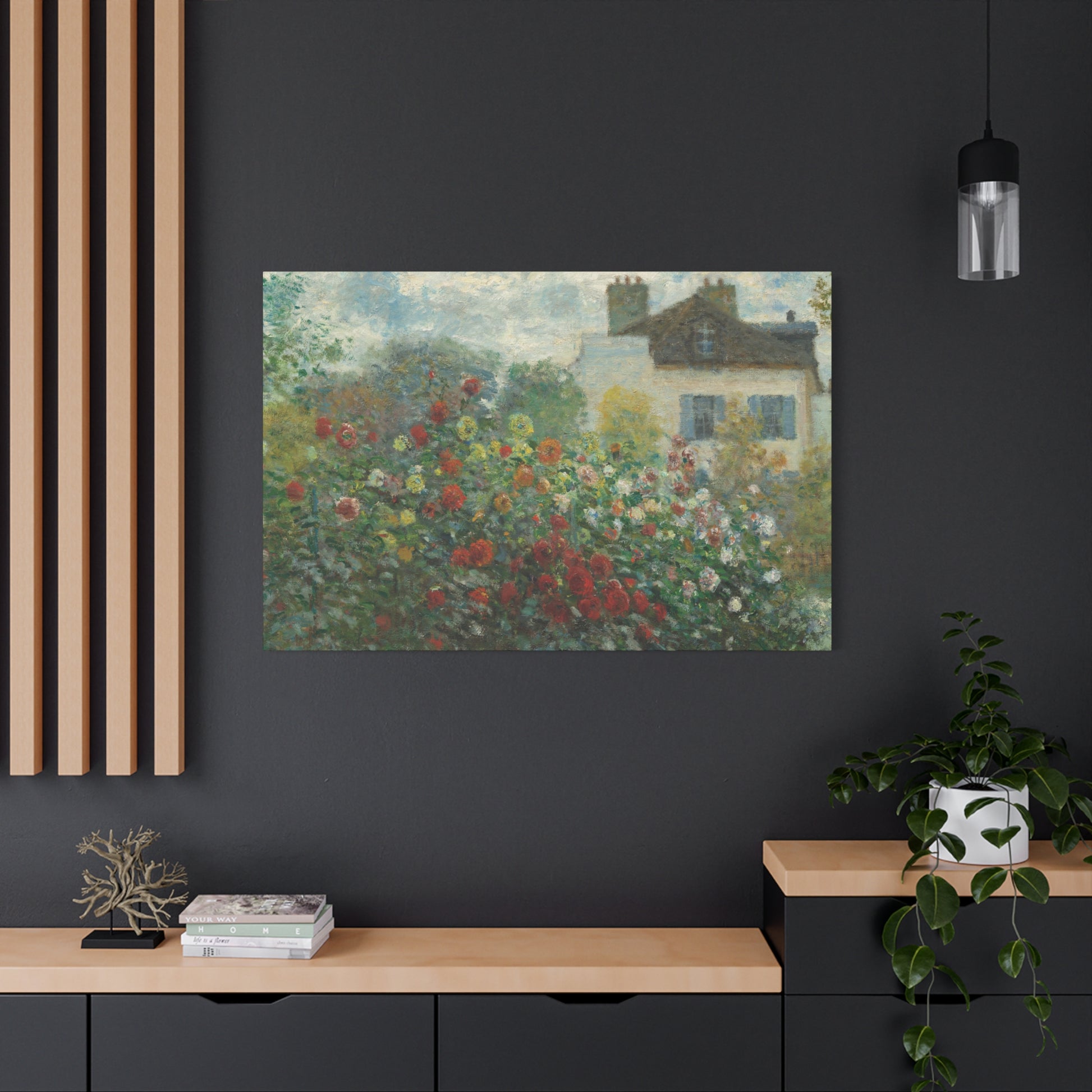 House Matte Canvas, Stretched, 1.25", Matte Canvas - Ultra Line