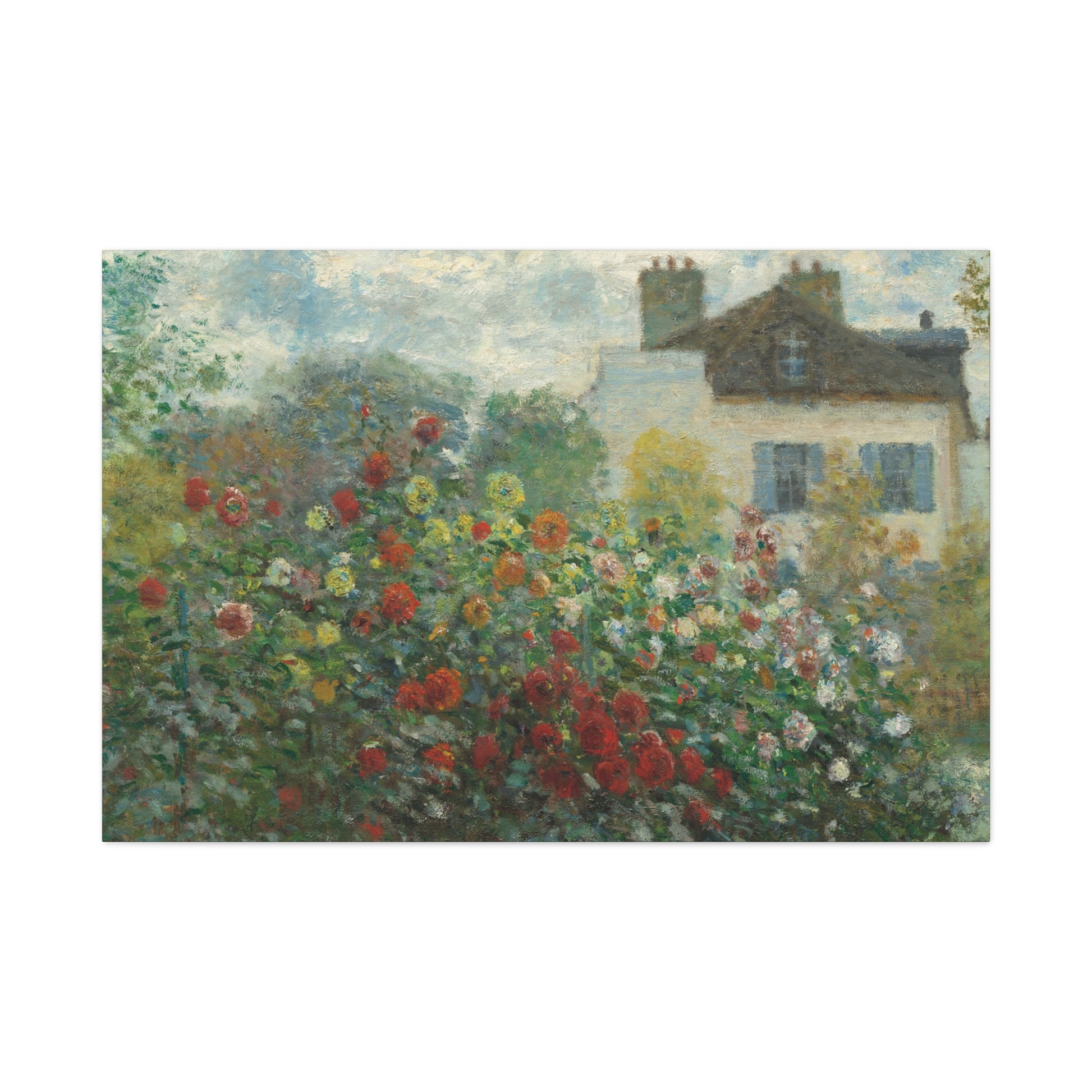 House Matte Canvas, Stretched, 1.25", Matte Canvas - Ultra Line