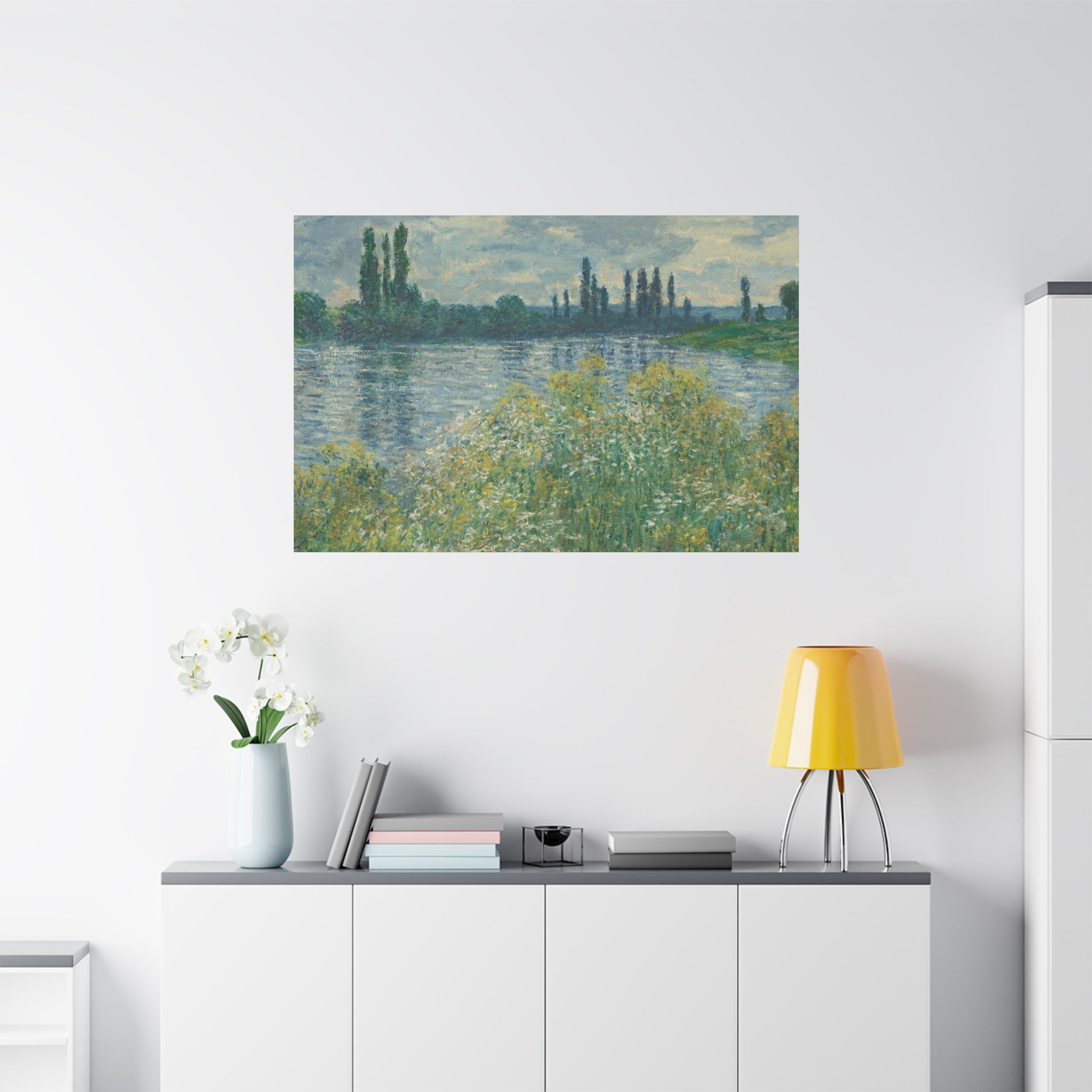 River Matte Canvas, Stretched, 1.25", Matte Canvas - Ultra Line