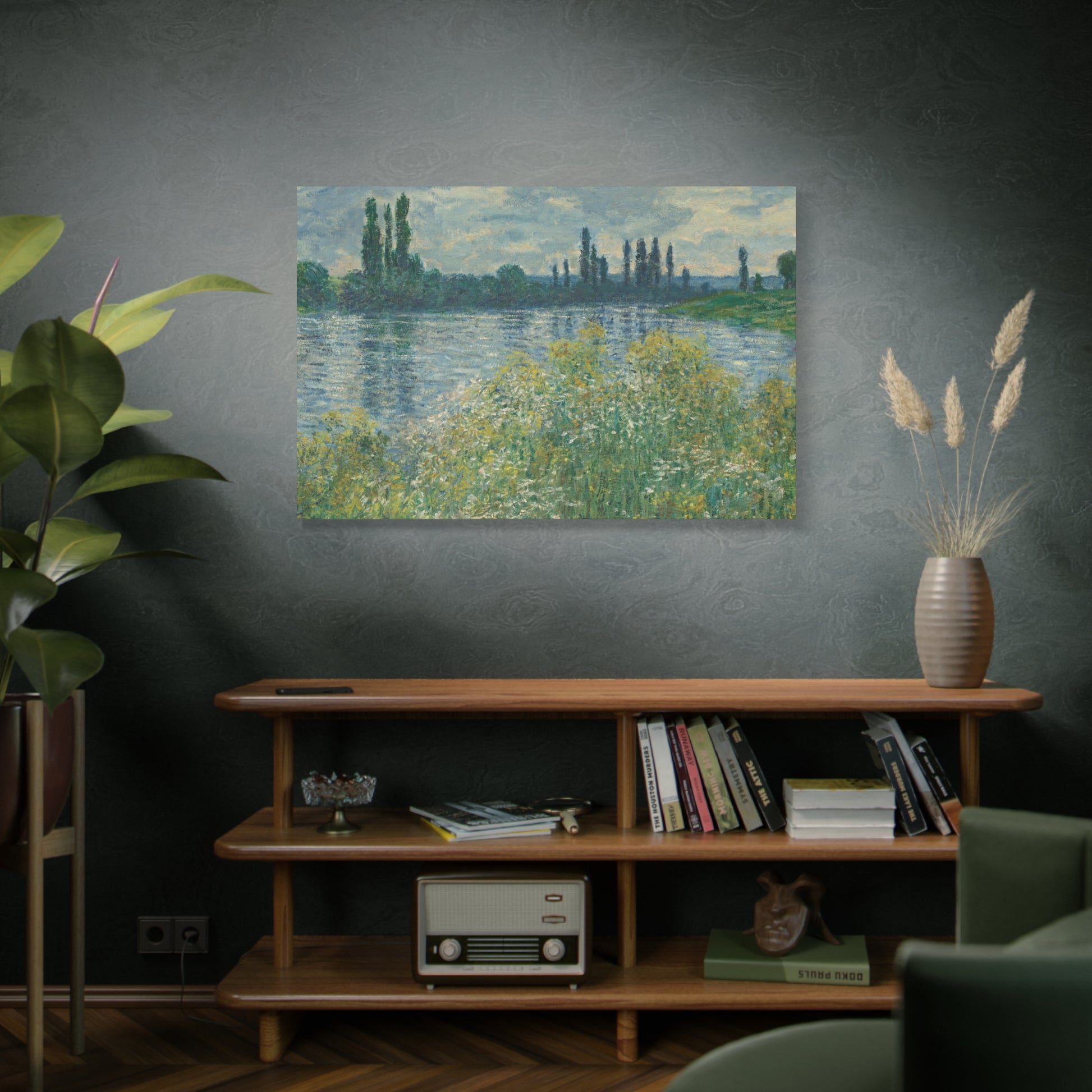 River Matte Canvas, Stretched, 1.25", Matte Canvas - Ultra Line