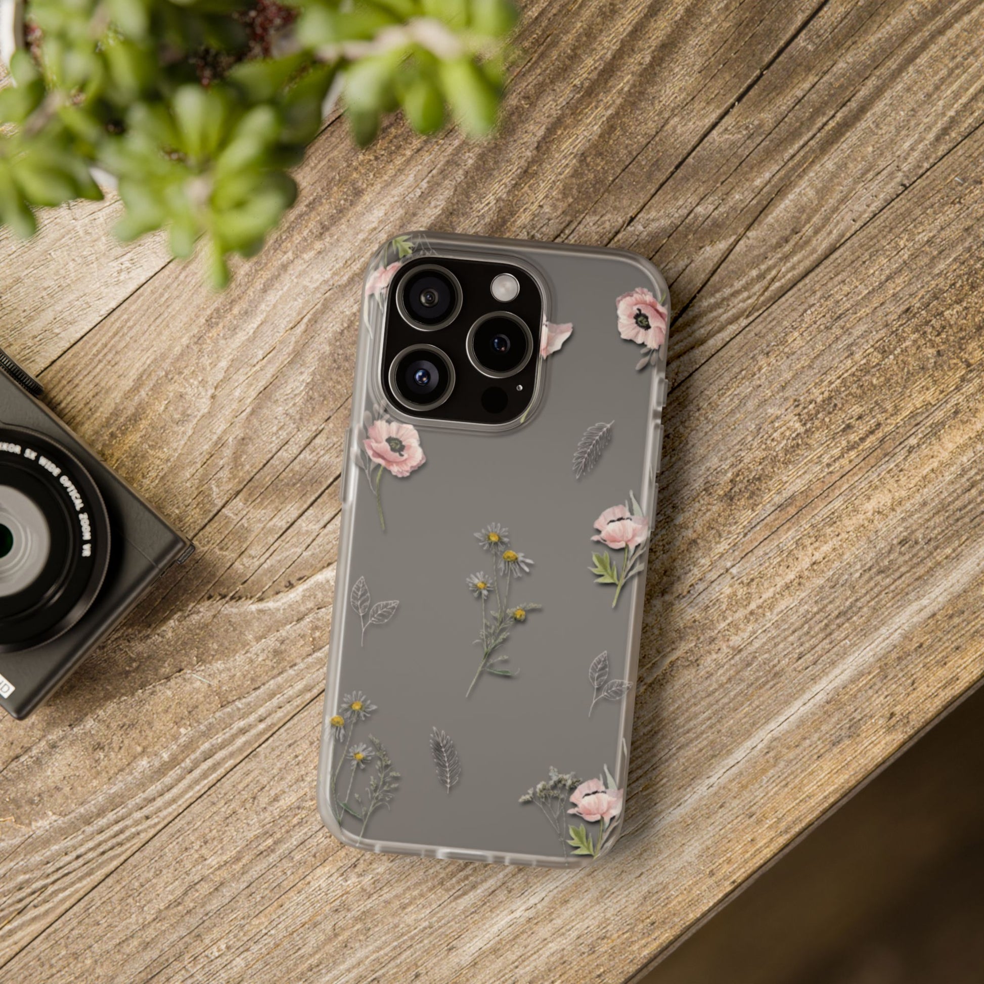 Roses Flexi Phone Case, Roses Phone Case - Ultra Line