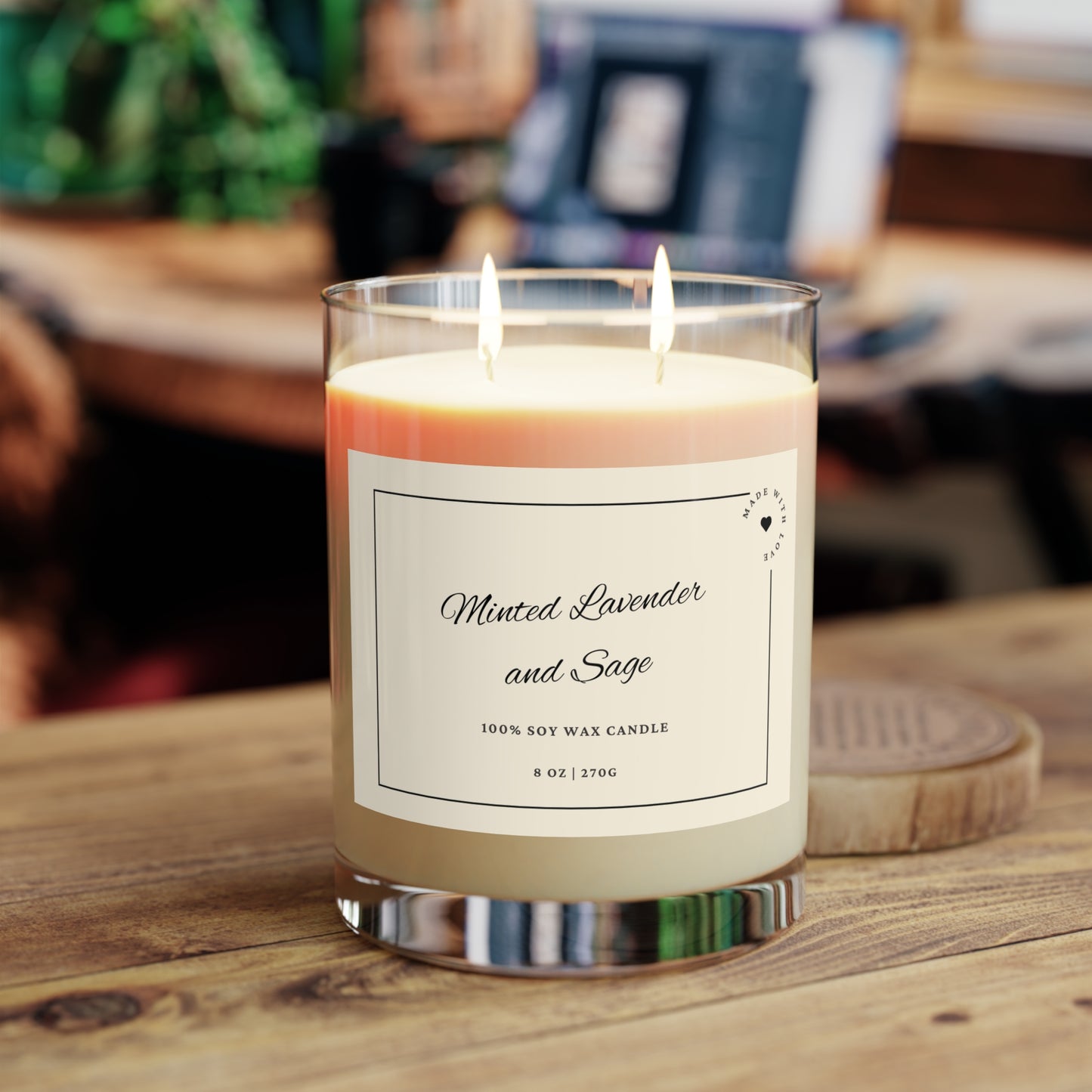 Scented Candle - Full Glass, 11oz, Best Scented Candles - Ultra Line