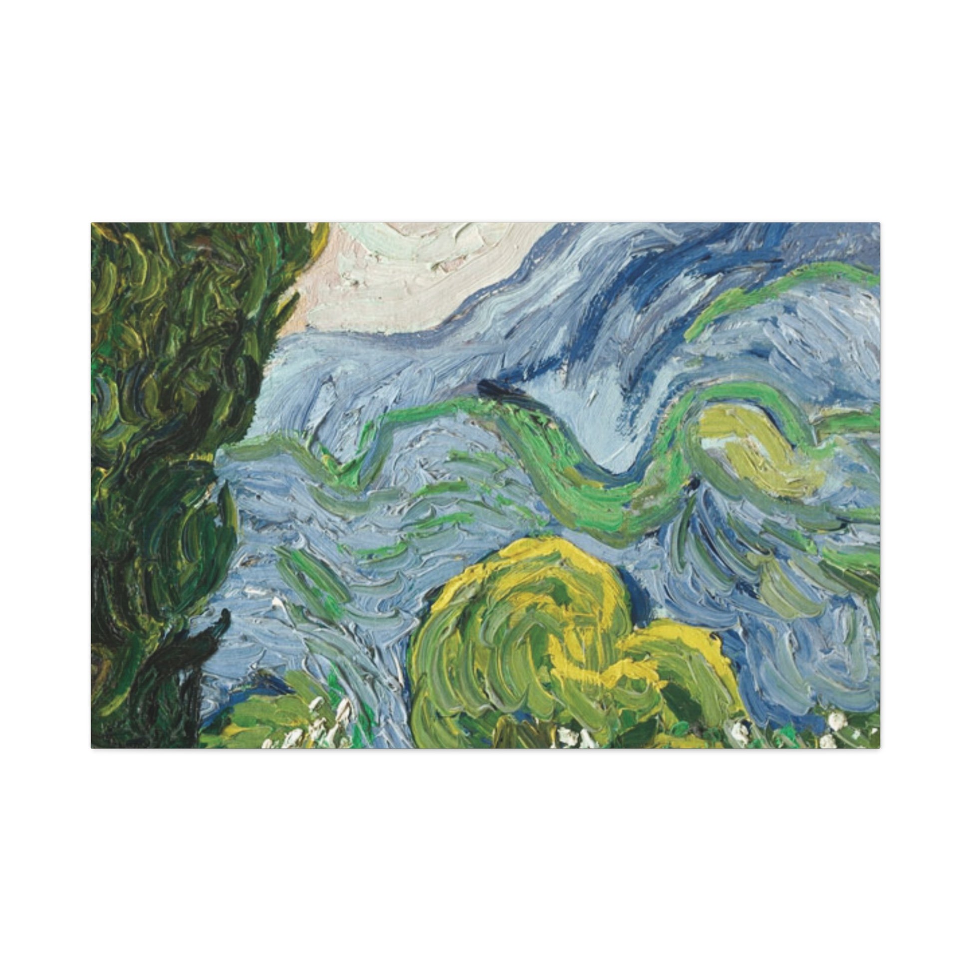 Tree Matte Canvas, Stretched, 1.25", Canvas Tree Painting - Ultra Line